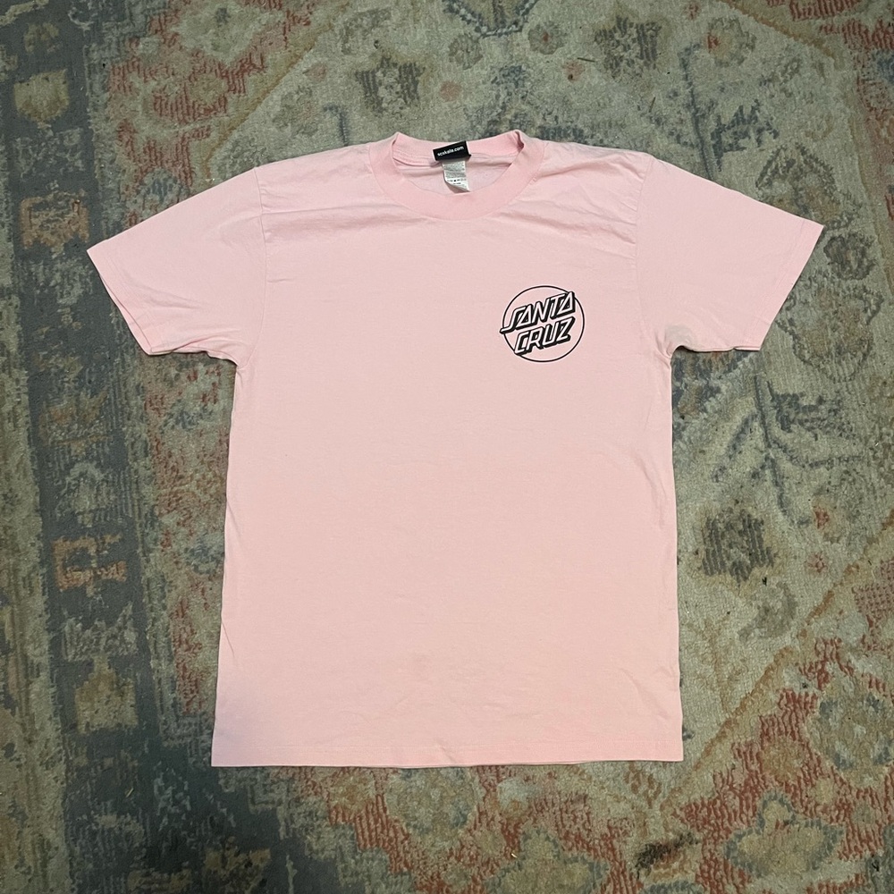 Santa Cruz pink shirt